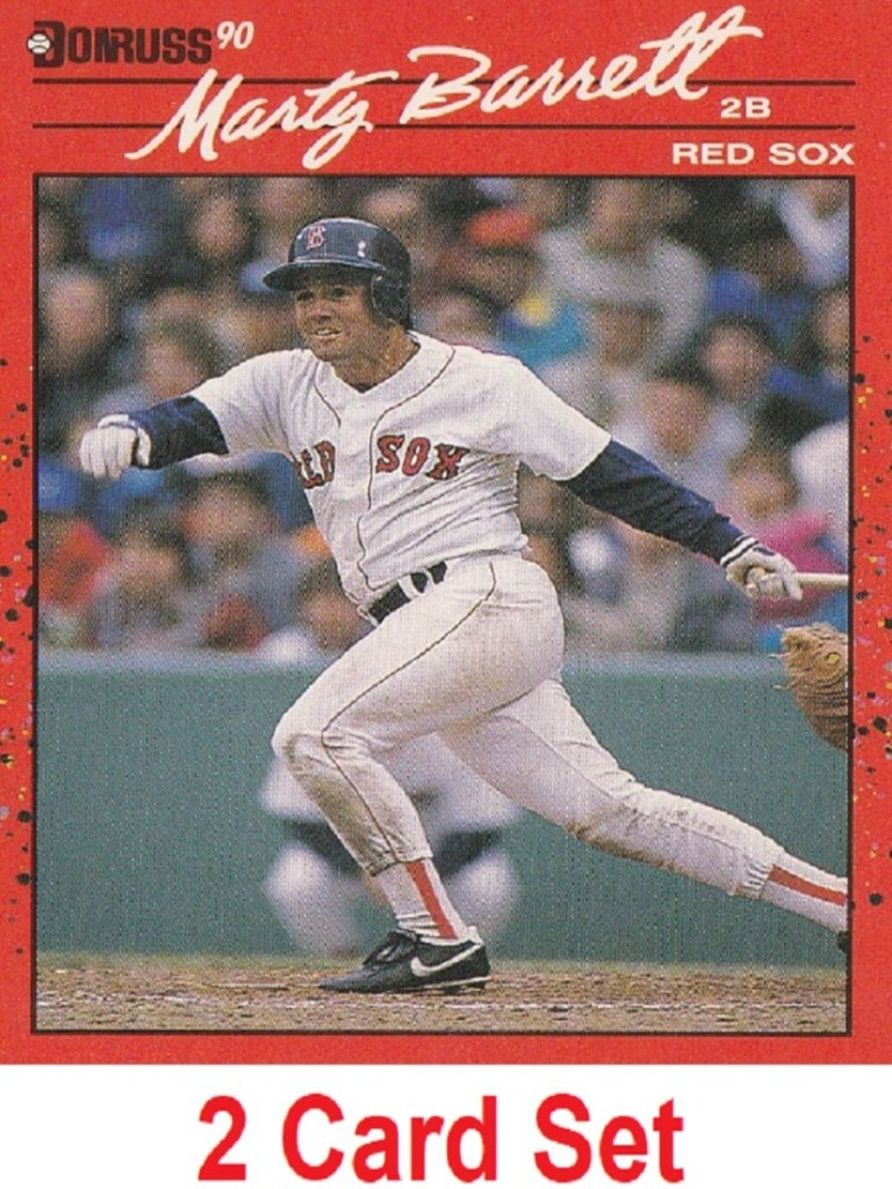 Marty Barrett MLB Baseball Card Collection